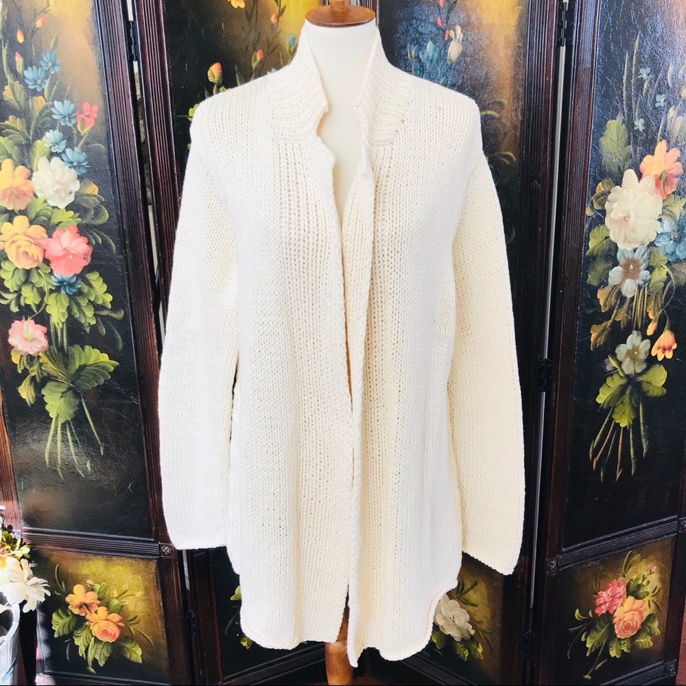 Eileen Fisher duster sweater jacket